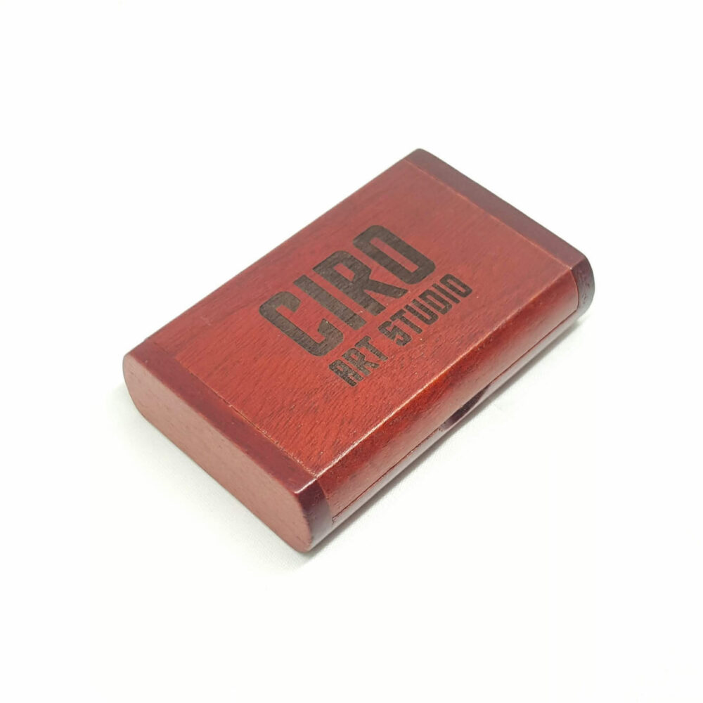 Rosewood USB in Solid Wood Gift Box - Image 4